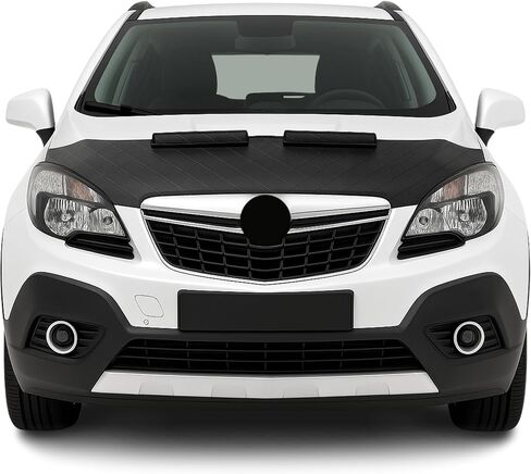 Omac Car Bonnet Mask Bra Bra Diamond لـ Buick Encore 2013-2016 Black 1 PC in Kuwait