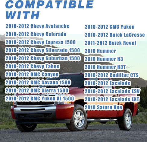 Fuel Pump Control Module Compatible with 2007-2009 Chevy Silverado Fuel Pump Driver Module Colorado Suburban Tahoe Avalanche Express, GMC Sierra Yukon Savana, CTS Escalade #OE 601-132 in Kuwait