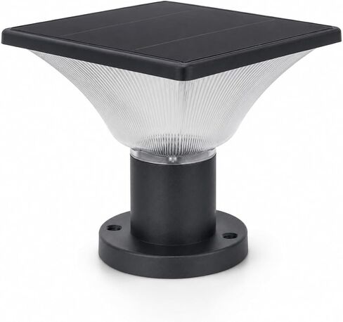 أضواء CAP Post Solar في الهواء الطلق ، الغسق إلى Dawn Auto On/Off Solar Posted Post Lights تناسب معظم المنشورات (2 عبوة) in Kuwait