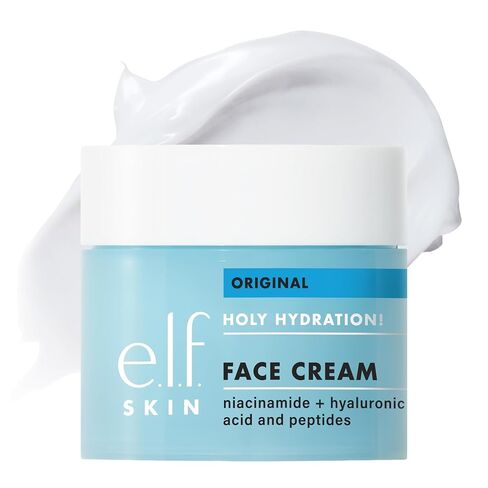 e.l.f. SKIN Holy Hydration! Face Cream, Moisturizer For Nourishing & Plumping Skin, Infused With Hyaluronic Acid, Vegan & Cruelty-Free, 1.7 Oz in Kuwait