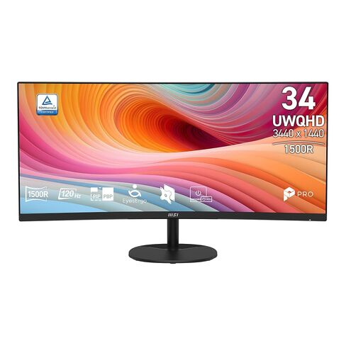 MSI Pro MP251W E2 24.5 بوصة IPS 1920 × 1080 (FHD) شاشة مكتب الألعاب ، 120 هرتز ، المزامنة التكيفية ، جاهزة HDR ، HDMI ، منفذ VGA ، ميناء العرض ، VESA قابل للترك أبيض in Kuwait