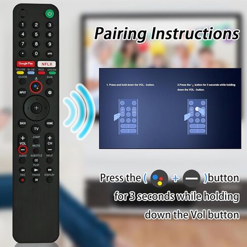 RMF-TX500U Voice Remote Control-لتلفزيون Sony Bravia Series ، لـ Sony XBR/XR/KD/KDL Series TV ، RMF-TX500U REMOTE CONTROL (for X900H X800H X950G X850G 55A8H X75CH X750H E. in Kuwait