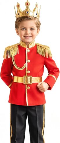 Gorkonpy Prince Costume for Boys Halloween Kids Prince Charming Costume for Toddler Boys in Kuwait