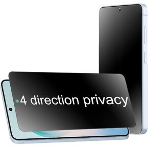 2 Pack 360 Degree Matte Privacy Screen Protector for Google Pixel 9 Pro XL Anti-glare Anti-Spy 4 Sides Soft Film Support Finger Unlock 6.8 inch in Kuwait