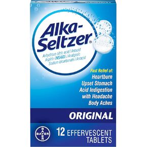 Alka-Seltzer Original Effervescent Antacid Tablets 36 Ea in Kuwait