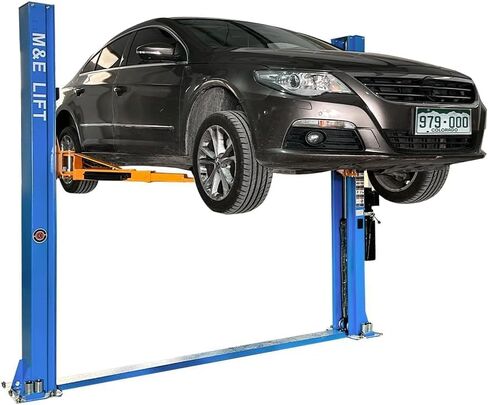 ME-H1000 Two Post Auto Car Lift Hoist Equipment with 10000Lbs Lifting Capacity in Kuwait