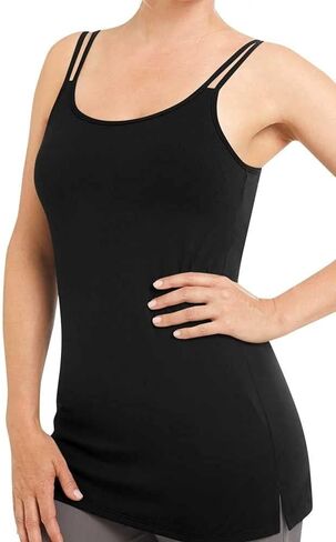 Amoena Women's Tall Valletta Leisurewear Pocketed Mastectomy Top with Shelf Bra in Kuwait