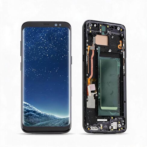 لاستبدال شاشة اللمس Galaxy Galaxy S8 S8+ LCD ، استبدال شاشة LCD للهاتف ، أجزاء إصلاح مجمع أرقام العرض (Galaxy S8+) in Kuwait