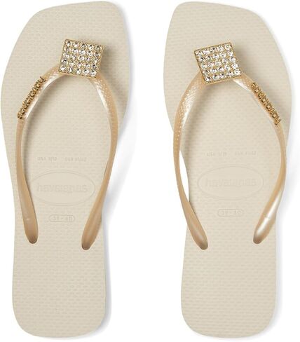 Havaianas for Women - Slim Square Crystal Elegance Flop Flop in Kuwait