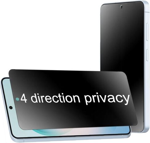 2 Pack 360 Degree Matte Privacy Screen Protector for Google Pixel 9 Pro XL Anti-glare Anti-Spy 4 Sides Soft Film Support Finger Unlock 6.8 inch in Kuwait