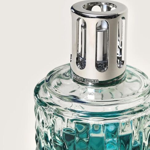 MAISON BERGER - ناشر مصباح عطر Lampe Berger - نموذج مختلف - معطر هواء - 5.1 بوصة (رمادي) - مزيل الرائحة المحفز للمنزل والمطبخ والحمام - الزيوت المعطرة الفاخرة غير متضمنة in Kuwait