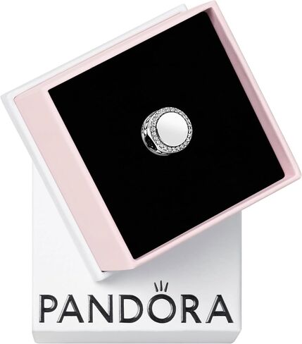 حلية PANDORA Moments الرائعة القابلة للنقش - مجوهرات للنساء - تتضمن صندوق هدايا in Kuwait