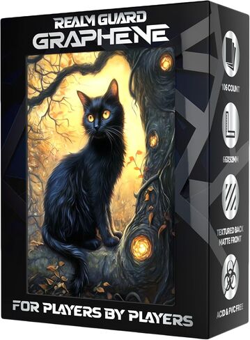AI Armor Graphene Series (Black Cat) - أحكام فن TCG/MTG 105CT in Kuwait