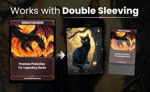 AI Armor Graphene Series (Black Cat) - أحكام فن TCG/MTG 105CT in Kuwait