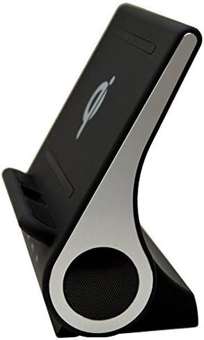 Azpen Dockall D108 Wireless Charger, Bluetooth Premium Speakers, Docking Station with Built in Mic Handsfree Call, 3 in 1 Station for iPhone and Samsung Phone in Saudi Arabia