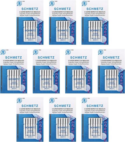 Schmetz Super Nonctick Machine Teedles - Bulk - Size 80/12 - متوافق مع آلات الخياطة الأخ in Kuwait