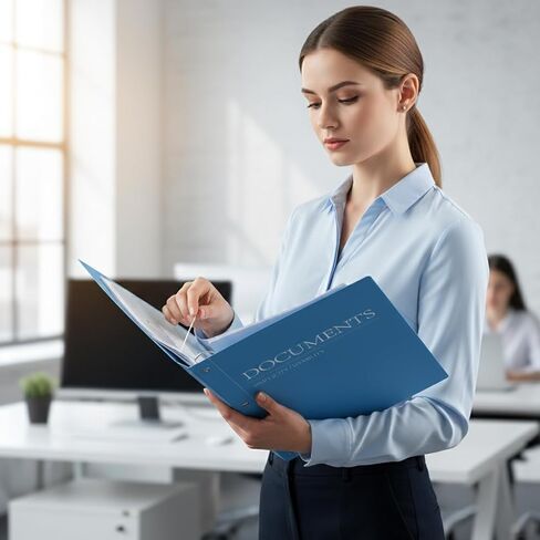 غطاء بلاستيكي سميك ، مجلد ملفات داخلية شفافة ، توسيع نطاق الملف ، 12 جيوبًا للوثائق المهمة ، جوازات السفر ، بطاقات الضمان الاجتماعي ، مجلد ملف مقاوم للماء ، هدايا لها في عيد الميلاد in Kuwait