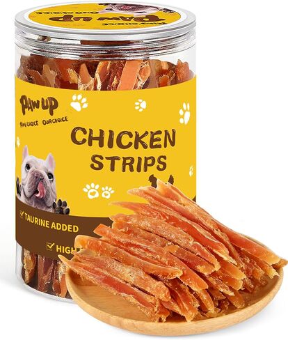 PAWUP Dog Treats, Chicken Jerky Strips, 12.5 oz in Saudi Arabia