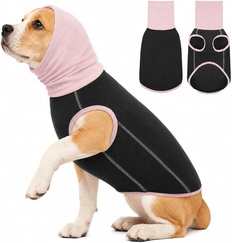 Dog Sweater,Dog Fleece Jacket Vest,Stretchy Pullover Soft Dog Sweatshirt, Lightweight Turtleneck Dog T-Shirts,Pullover Dog Pajamas,Stylish Pet Outfits,Warm Dog Winter Coat for Small Medium Large Dogs in Saudi Arabia