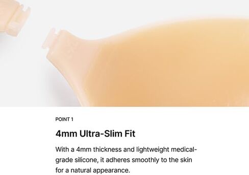 Strapless Adhesive Bra for Women–Silicone Full Cover Invisible Backless Sticky Bra, Reusable Seamless Push Up Nude Bra in Kuwait