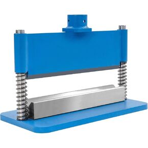 12inch Press Brake Attachment, Hydraulic Shop Presses Bending Brake Metal Bending Machine, Heavy Duty Metal Bending Tool for 12 or 20-Ton Hydraulic Workshop Presses (Blue) in Kuwait