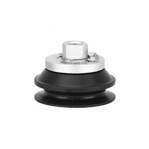 Double Layer Vacuum Pad Detachable Design Bellows Vacuum Suction Cup High Temperature Resistant for Electronics Assembly, Food Processing, ZP3E-T100BMN-AL16 in Kuwait