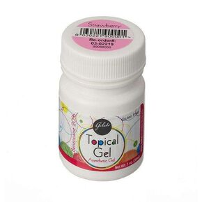 Keystone 03-02219 Gelato Topical Oral Gel 20% Benzocaine Strawberry 1 Oz in Kuwait