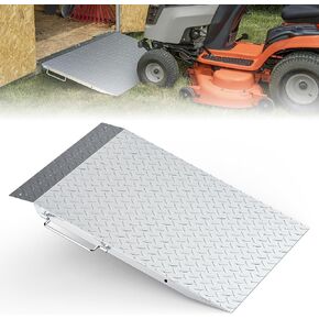 Upgraded Shed Ramp for Riding Mower 2PCS, 29" Lx48 W Anti-Slip Loading Ramps for Lawn Mowers,Pickup Trucks,Garage Threshold Doorway Tractor,Snow Blower,Garden Cart, 1500lbs Capacity in Kuwait