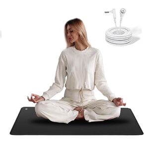 Grounding Mat, Upgrate Grounding Pad with Conductive Carbon, Reconnected to Earth Indoor, 23.6 * 35.4Inch in Kuwait