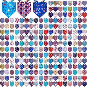 Geyoga 240 Pcs Lovers' Day Dog Bandanas Bulk Pet Bandana Bibs Adjustable Pink Love Triangle Pet Scarf Bibs Kerchief for Small Medium Large Dogs Cats Costume Accessories in Saudi Arabia