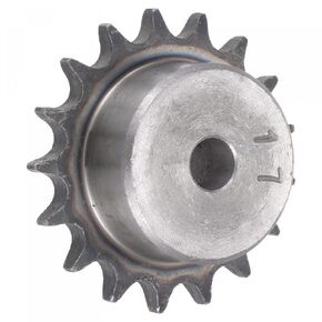 uxcell 17 Teeth Sprocket Type B Single Strand 1/2" Pitch, 12mm Bore A3 Carbon Steel for ISO 08B in Kuwait