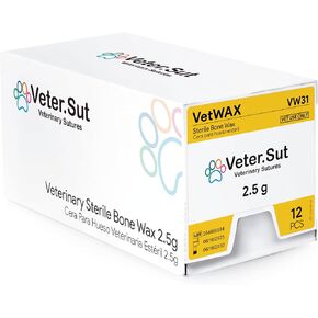 VeterSut VetWAX Bone Wax 2.5g, 12 Count in Saudi Arabia