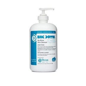 7104 - Size : 118 mL (4 oz.) - Bacdown Gel, No-rinse Skin Cleaner, Each(4oz) in Kuwait