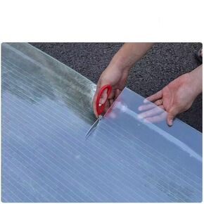 Clear Corrugated Plastic Roofing Sheet, Transparent, Easy Cut Installation, Lightweight in Saudi Arabia