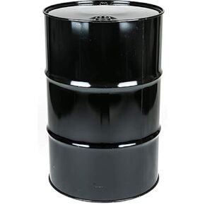 Black Steel Drum 55 Gallon Closed-Top | Durable and Dependable for Your Solids and Non-Water Based Liquids in Kuwait