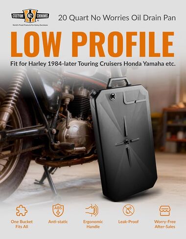 فوهة تصريف الزيت منخفضة المستوى مناسبة لدراجة Harley Touring Road King Electra Street Glide Iron 883 Softail Slim Breakout Heritage Classic Low Rider S 48 1984-up in Kuwait
