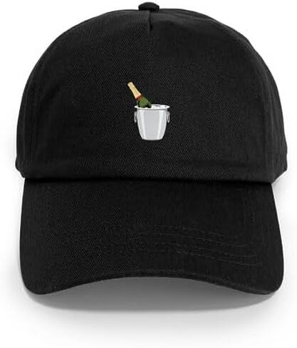 Cafepress Champagne في غطاء البيسبول القابل للتعديل دلو in Kuwait