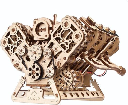 الألغاز الخشبية 3D الخشبية للبالغين - مجموعات سيارات شاحنة الشاحنات للبالغين للألغازات الخشبية ثلاثية الأبعاد للبالغين - هوايات للرجال لبناء ألعاب ألغاز البالغين على الطرق الوعرة 6 × 6 - 550 PCS in Kuwait