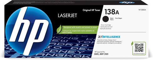 خرطوشة الحبر الأسود الأصلية HP Laserjet 138A | تعمل هذه الخرطوشة Laserjet Pro 3001dwe, 3001dw Laserjet Pro MFP 3101 fdwe, 3101fdw | W1380A in Kuwait