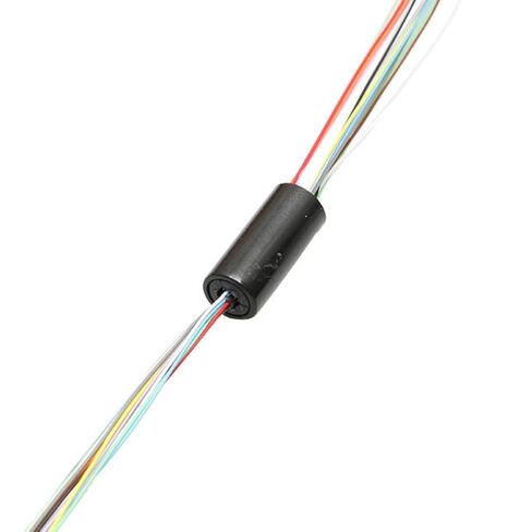 Slip Ring Collector Joint Connector 1PC 2A 12CH 6CH Wires Dia 8mm 6mm Compatible with RC UAV(Dia.6mm 6CH 2A) in Saudi Arabia