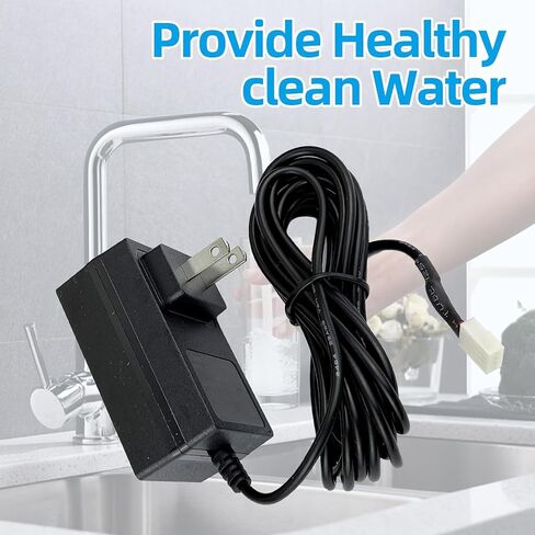 15V DC Power Cord Adapter for Soft Water Transformer Systems(OEM),Compatible withV3186-06 Water Softener Power Cord Transformer 15V DC Adapter in Kuwait