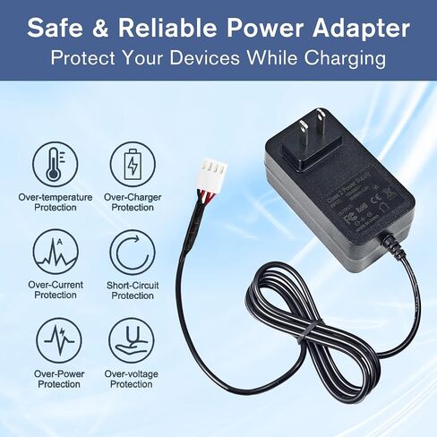 15V DC Power Cord Adapter for Soft Water Transformer Systems(OEM),Compatible withV3186-06 Water Softener Power Cord Transformer 15V DC Adapter in Kuwait