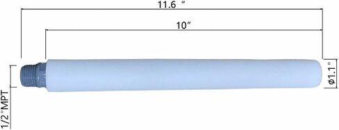 AIR Diffuser for Sewage and Waste Water, Diffuser bar, Replacement for HIBLOW Aerobic Septic Aeration AIR Diffuser, 80 Micron Micropore in Kuwait