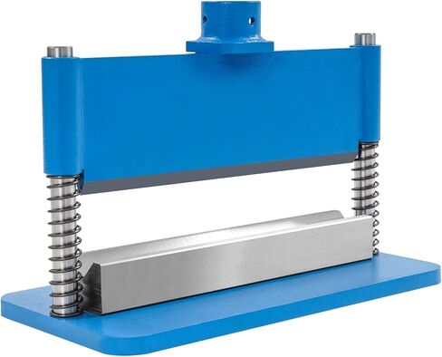 12inch Press Brake Attachment, Hydraulic Shop Presses Bending Brake Metal Bending Machine, Heavy Duty Metal Bending Tool for 12 or 20-Ton Hydraulic Workshop Presses (Blue) in Saudi Arabia