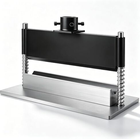 Moxweyeni 12" Press Brake Attachment for 12-20 Ton Hydraulic Presses, 12" Max Bending Length 0°-90° Adjustable Angle Dual Spring Return Design Fits Standard Workshop Hydraulic Presses in Kuwait