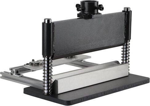 Press Brake Attachment for 12-20 Ton Hydraulic, with Adjustable Back Gauge for Accurate Bends, Volume Runs, Flat Steel Max Bending Length: 12",Thickness 3/16" in Kuwait