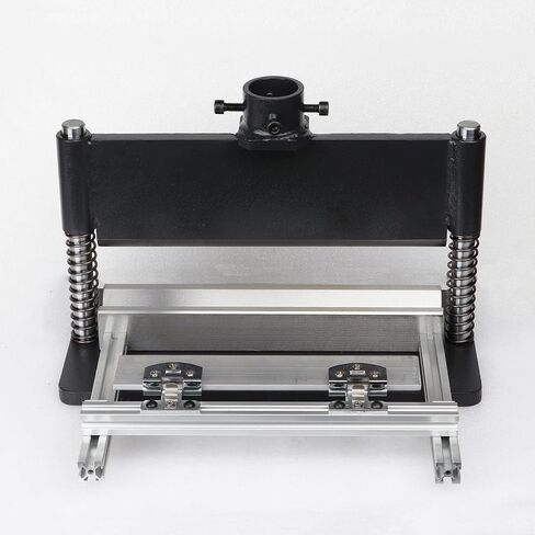 Press Brake Attachment for 12-20 Ton Hydraulic, with Adjustable Back Gauge for Accurate Bends, Volume Runs, Flat Steel Max Bending Length: 12",Thickness 3/16" in Kuwait