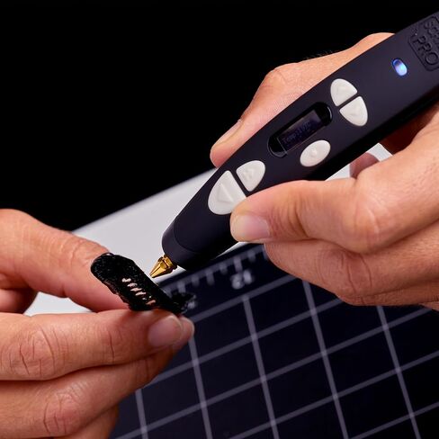 SCRIB3D PRO 3D Printing Pen Set, Design and Prototyping Tool for Creative Professionals, Includes Speciality Plastic Materials, Interchangeable Nozzle Set and DoodlePad in Kuwait
