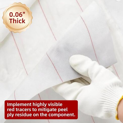 30 Inch x 5 Yards Peel Ply, High Temperature Resistant Release Cloth for Carbon Fiber & Fiberglass, Compatible with Epoxy Resin & Gel Coat – Hand Layup Fabric for Air, Auto, Boat Repairs, Builds in Kuwait