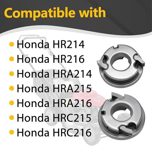 23510-VB5-803 23520-VB5-803 مجموعة السقاطة اليسرى واليمنى مناسبة لهوندا HR214 HR216 HRA214 HRA215 HRA216 HRC215 HRC216 21 بوصة جزازات العشب، ID 0.595 OD 1.411، عبوتان in Kuwait